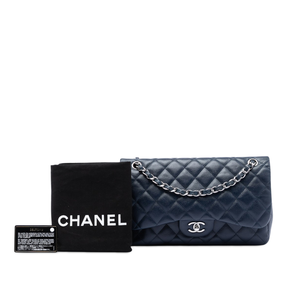 Pre-Loved Chanel Jumbo Classic Caviar Double Flap - Picture 8 of 8